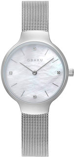 Женские часы в коллекции Mesh Женские часы Obaku V241LXCWMC