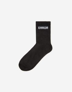 Чёрные носки Error мужские Gloria Jeans