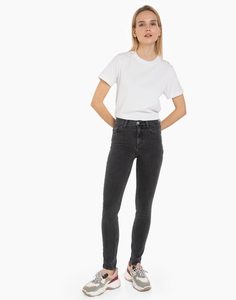 Серые облегающие джинсы Legging Gloria Jeans
