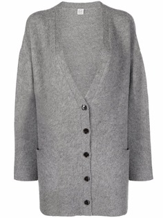 Totême шерстяной кардиган с V-образным вырезом Toteme