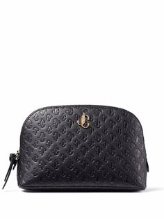 Jimmy Choo косметичка с логотипом JC