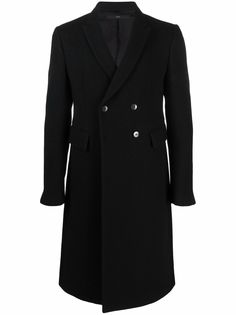 SAPIO двубортное шерстяное пальто