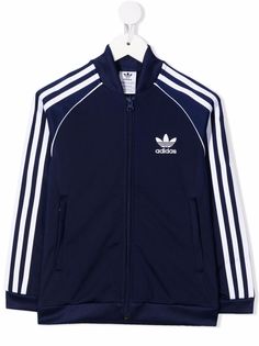 adidas Kids бомбер с вышитым логотипом