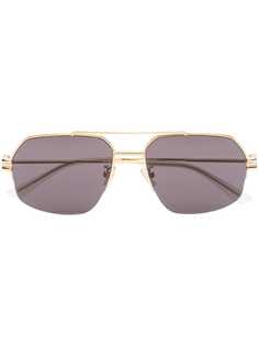 Bottega Veneta Eyewear солнцезащитные очки-авиаторы