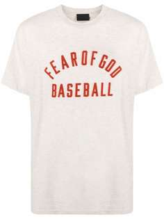 Fear Of God футболка с аппликацией-логотипом