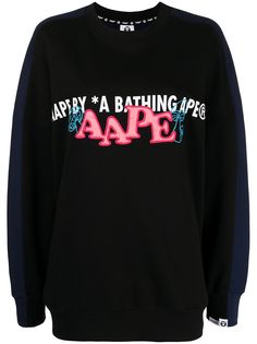 AAPE BY *A BATHING APE® толстовка с логотипом