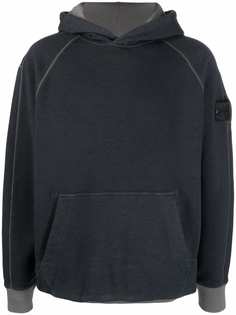 Stone Island Shadow Project худи с нашивкой-логотипом