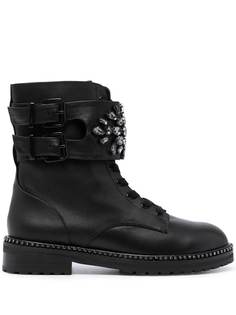 Kurt Geiger London декорированные ботинки Stoop
