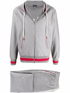 Kiton спортивный костюм с контрастной отделкой