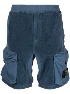 Stone Island шорты карго с нашивкой Compass