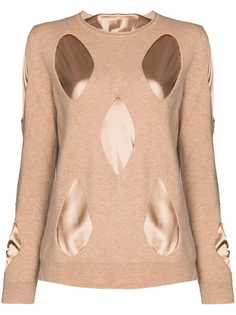 JW Anderson многослойный джемпер с вырезами