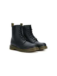 Dr. Martens Kids ботинки на шнуровке