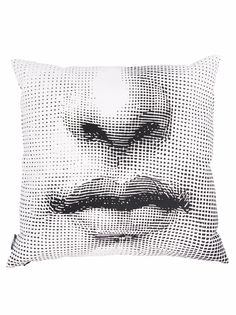 Fornasetti подушка с принтом
