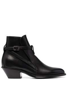 Saint Laurent ботинки с пряжкой