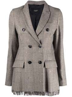 Seventy двубортный блейзер строгого кроя