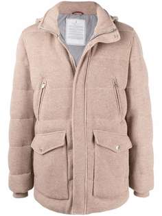 Brunello Cucinelli кашемировый пуховик
