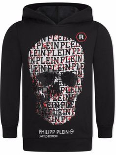 Philipp Plein Junior худи с принтом