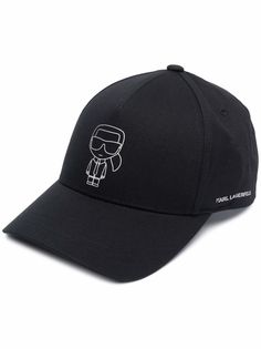 Karl Lagerfeld кепка с принтом
