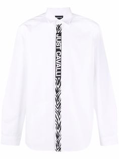 Just Cavalli рубашка с логотипом