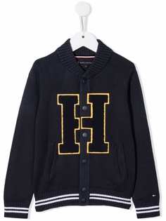 Tommy Hilfiger Junior бомбер с логотипом