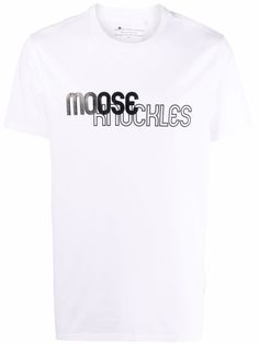 Moose Knuckles футболка с логотипом