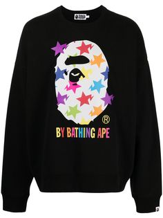 A BATHING APE® толстовка с логотипом Bape