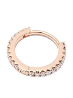 Maria Tash серьга-кольцо Eternity из розового золота с бриллиантами