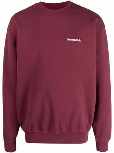 Sporty & Rich толстовка с логотипом