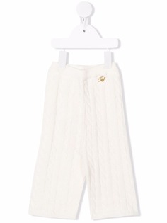 Miss Blumarine брюки фактурной вязки