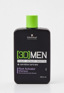 Шампунь Schwarzkopf Professional активатор роста волос [3D]MEN, 250 мл