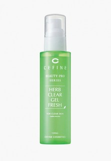 Пилинг для лица Cefine скатка освежающий "Beauty Pro Herb Clear Gel FRESH, 120 мл"