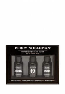 Набор для ухода за бородой Percy Nobleman масла Percy Nobleman, 30 мл + 30 мл + 30 мл