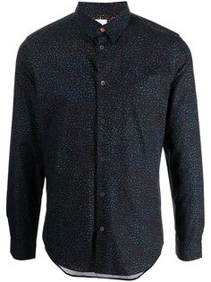 PS Paul Smith рубашка с абстрактным принтом