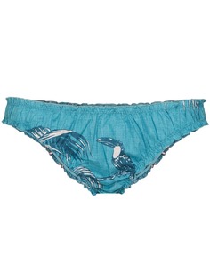 Desmond & Dempsey D D WOMEN S UNDRWR EXC 2 PCK GRN BLU
