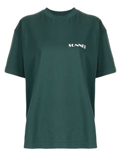 Sunnei футболка с круглым вырезом