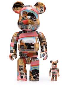 Medicom Toy коллекционный набор x Andy Warhol & Jean-Michel Basquiat 100% + 400% Be@rbrick