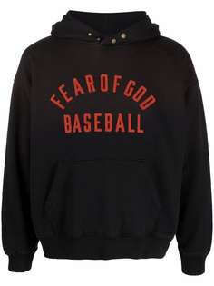 Fear Of God худи Baseball с логотипом