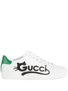 Gucci кеды Ace с логотипом