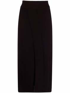 Max & Moi юбка с завышенной талией и разрезом