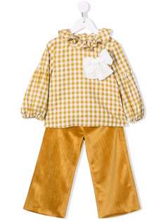 Little Bear спортивный костюм в клетку гингем