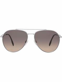 Burberry солнцезащитные очки-авиаторы с монограммой
