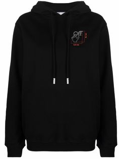 Off-White худи с логотипом