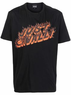 Just Cavalli футболка с логотипом