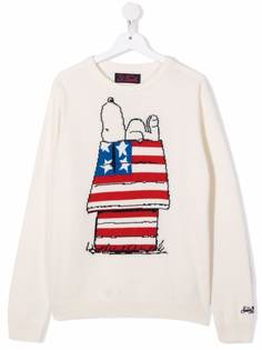 MC2 Saint Barth Kids жаккардовый джемпер