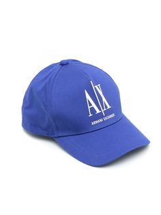 Armani Exchange кепка с вышитым логотипом