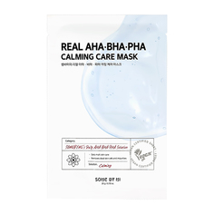 Маска для лица SOME BY MI REAL с AHA, BHA, PHA-кислотами отшелушивающая и успокаивающая 20 г