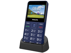 Сотовый телефон Philips E207 Xenium Blue Выгодный набор + серт. 200Р!!!