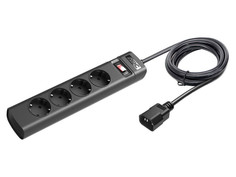 Сетевой удлинитель APC 4 Sockets 1.5m PZ42I-GR A.P.C.