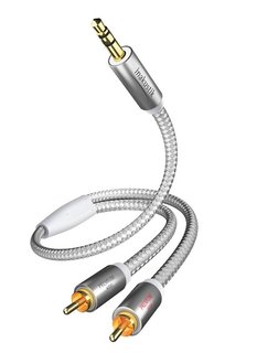 Аксессуар Inakustik Premium 3.5mm to 2RCA 5m 00410005