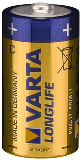 Батарейка C - Varta LongLife 4114 LR14 (2 штуки) 12815